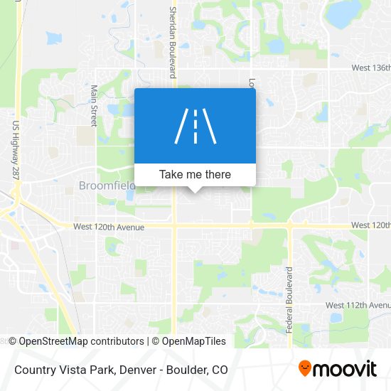 Mapa de Country Vista Park