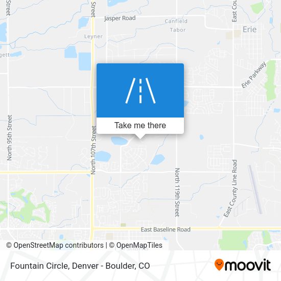 Fountain Circle map
