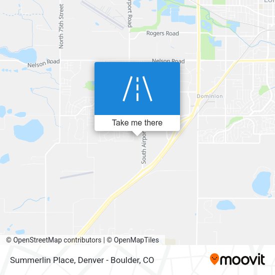 Summerlin Place map
