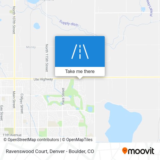 Ravenswood Court map