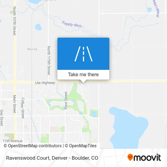 Ravenswood Court map