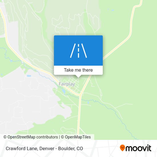 Crawford Lane map