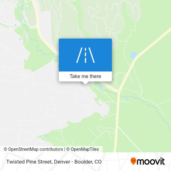 Twisted Pine Street map