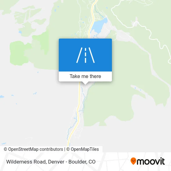 Wilderness Road map
