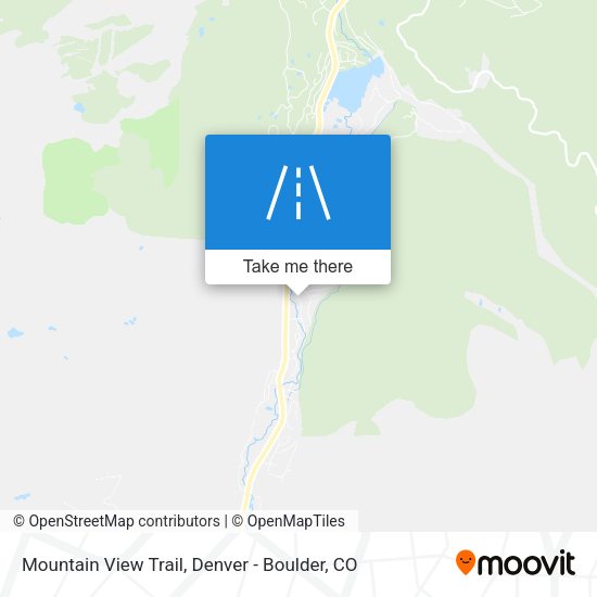Mapa de Mountain View Trail