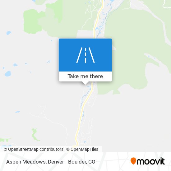 Aspen Meadows map