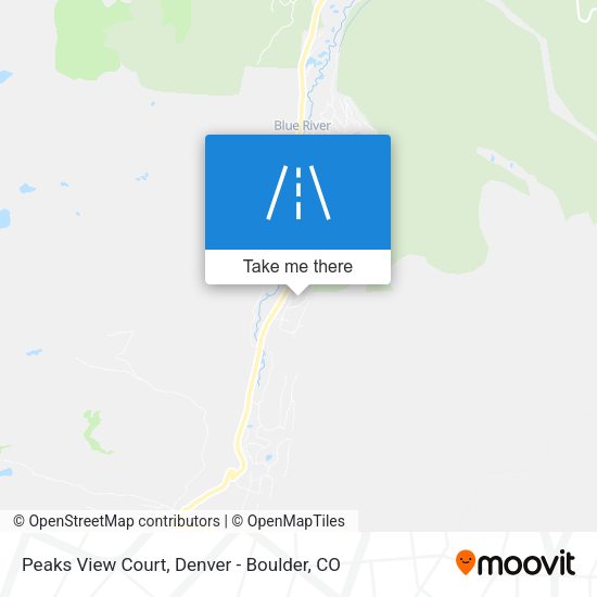Peaks View Court map