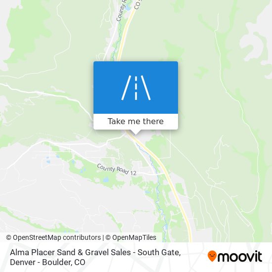 Alma Placer Sand & Gravel Sales - South Gate map