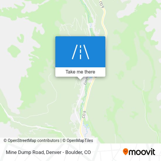 Mapa de Mine Dump Road