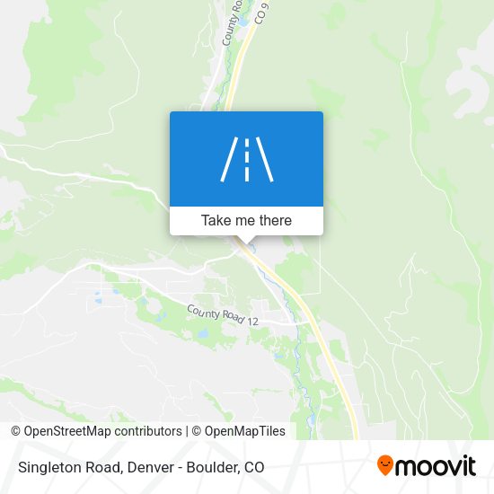 Singleton Road map