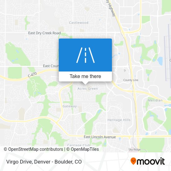 Mapa de Virgo Drive