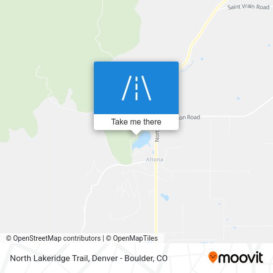 North Lakeridge Trail map