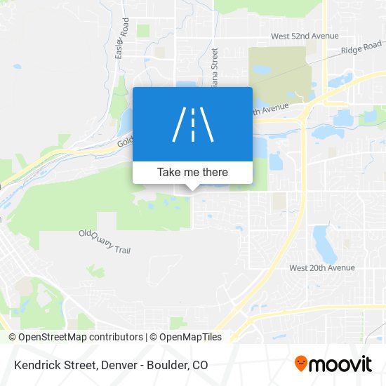 Kendrick Street map