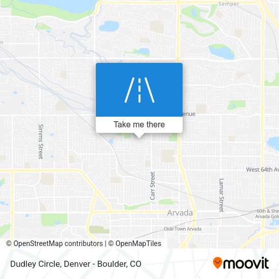 Mapa de Dudley Circle