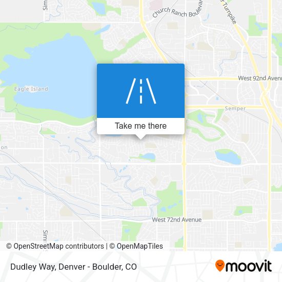 Mapa de Dudley Way