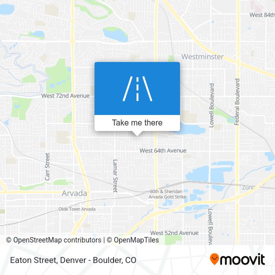 Mapa de Eaton Street