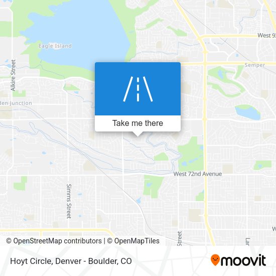 Mapa de Hoyt Circle
