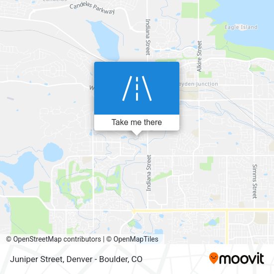 Juniper Street map