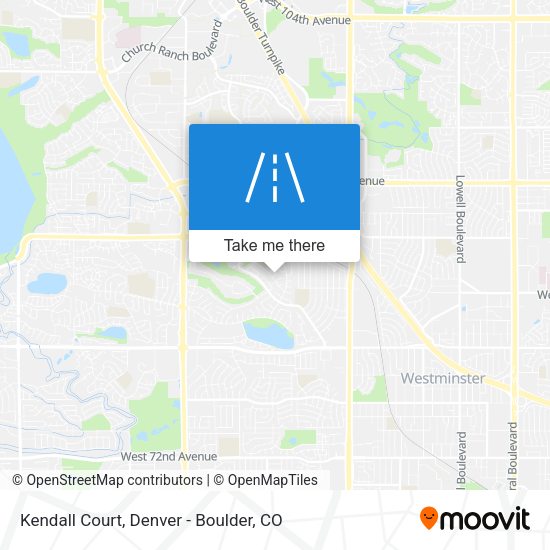 Kendall Court map