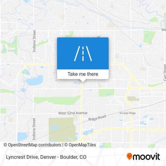 Mapa de Lyncrest Drive