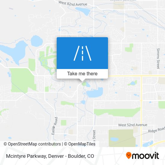 Mcintyre Parkway map