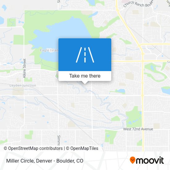 Miller Circle map