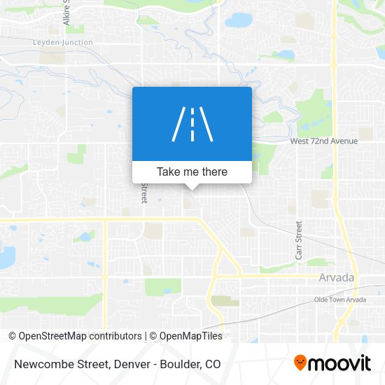 Newcombe Street map