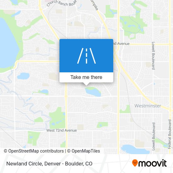 Newland Circle map