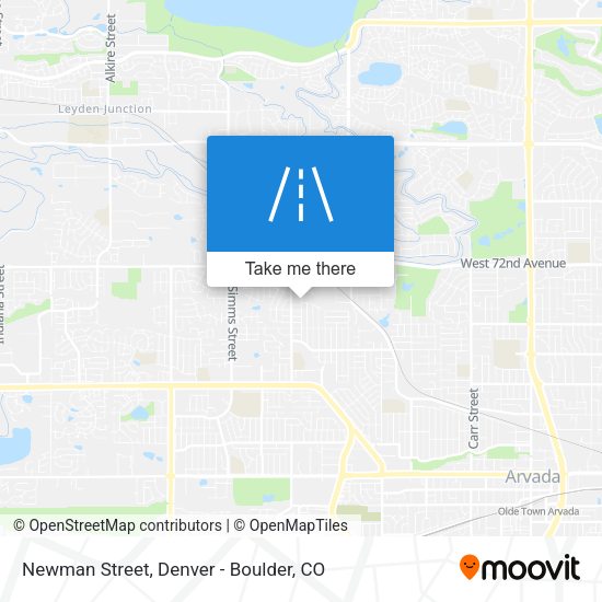 Newman Street map