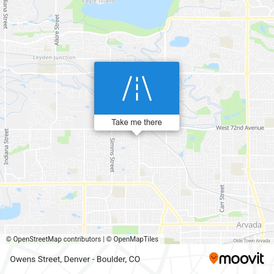 Mapa de Owens Street