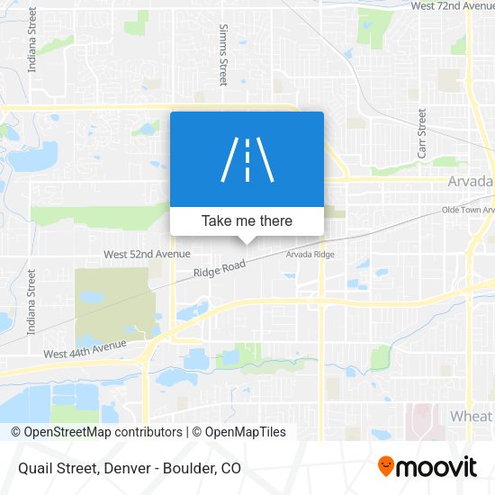 Mapa de Quail Street