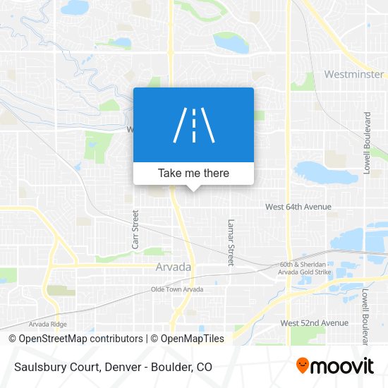 Saulsbury Court map