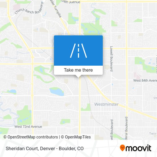 Sheridan Court map