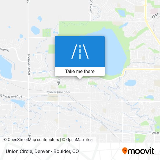Union Circle map