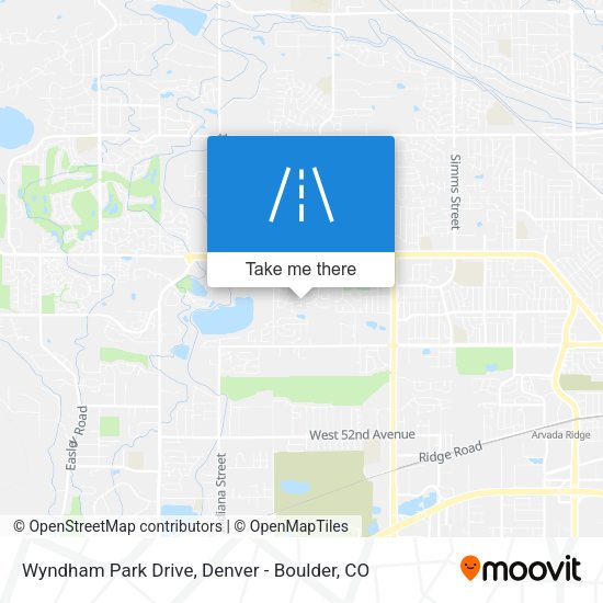 Wyndham Park Drive map