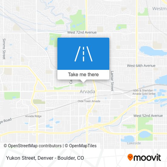 Mapa de Yukon Street