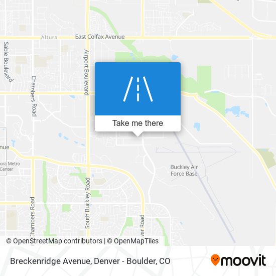 Breckenridge Avenue map