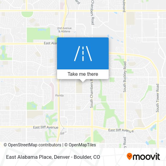 East Alabama Place map
