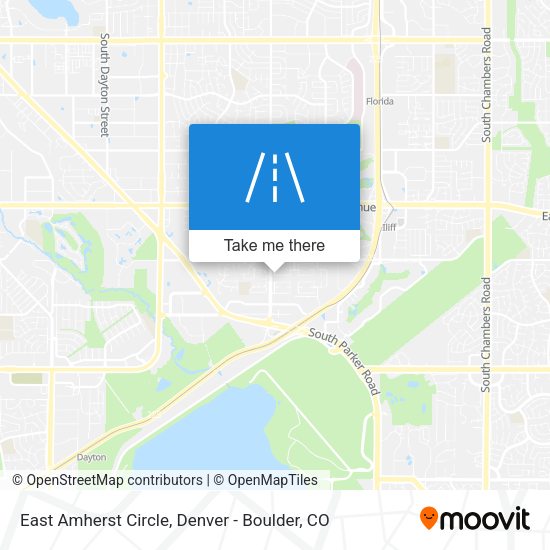 East Amherst Circle map