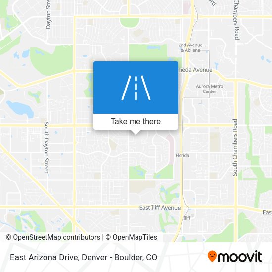 East Arizona Drive map