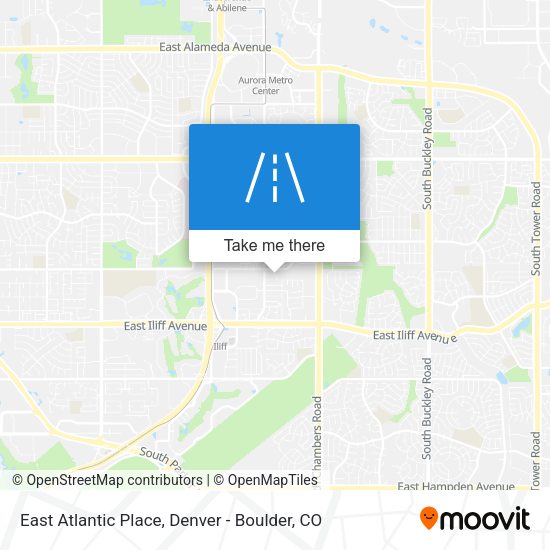 East Atlantic Place map