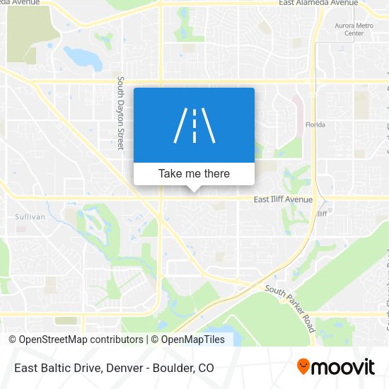 East Baltic Drive map