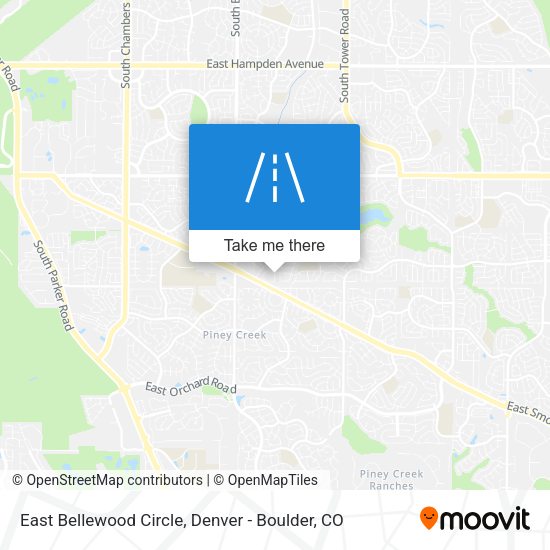 East Bellewood Circle map