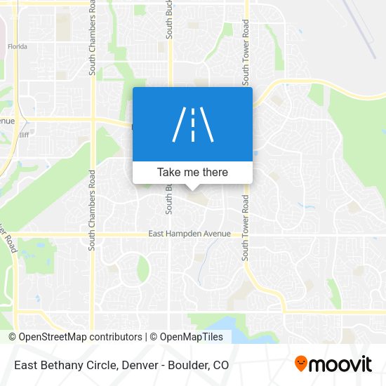 East Bethany Circle map