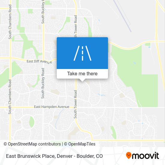 East Brunswick Place map