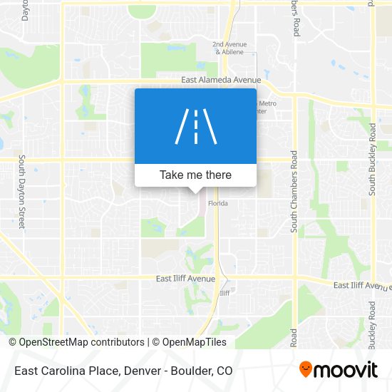 East Carolina Place map
