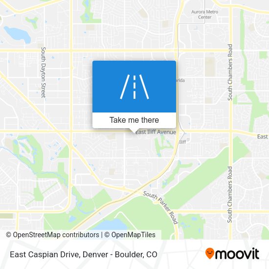 Mapa de East Caspian Drive