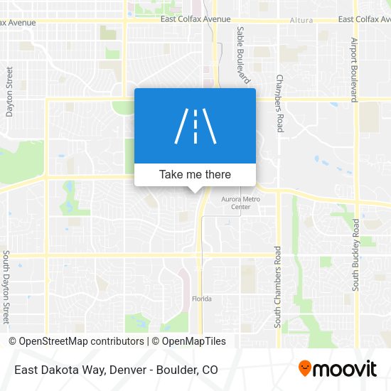 Mapa de East Dakota Way