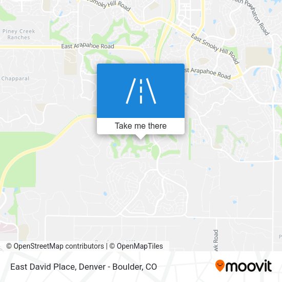 East David Place map