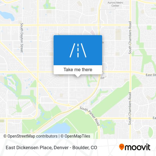 Mapa de East Dickensen Place